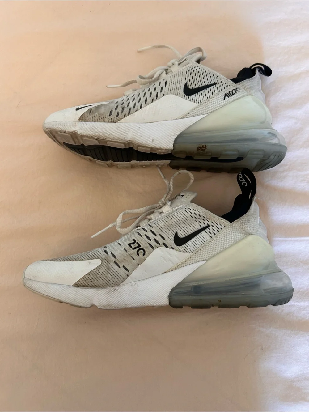 Nike Women’s Athletic Shoes in White and Black